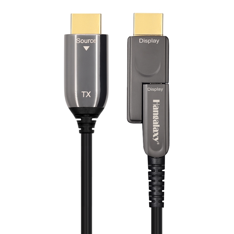 Detachable HDMI 2.0 AOC, Type D-D, Hybrid 18Gbps 4K60 HDMI 2