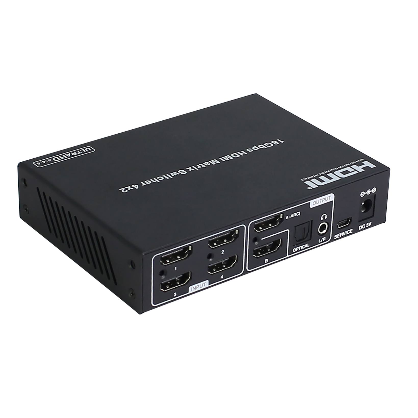 4×2 HDMI 2.0 Matrix Switcher HDM-0402B  Series